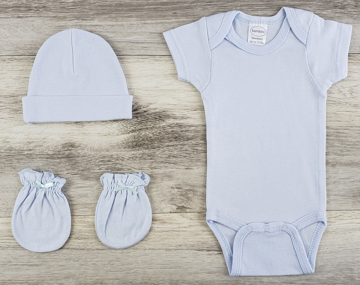 Bambini 3 Pc Layette Baby Clothes Set