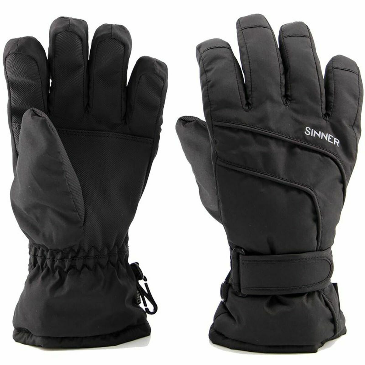 Ski gloves Sinner Sinner Lady Black