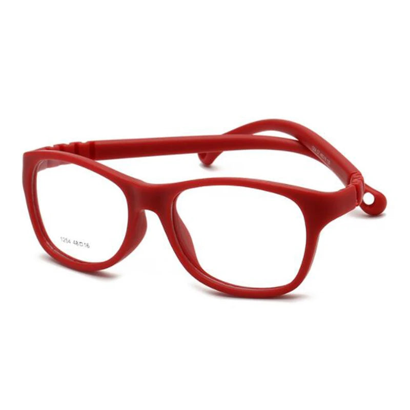 Anti Blue Light Kids Square Glasses Children Boy Girls Computer Prescription 3-10 years -0.5 -0.75 -1.0 -1.5 -2.0 -3.0 -4.0