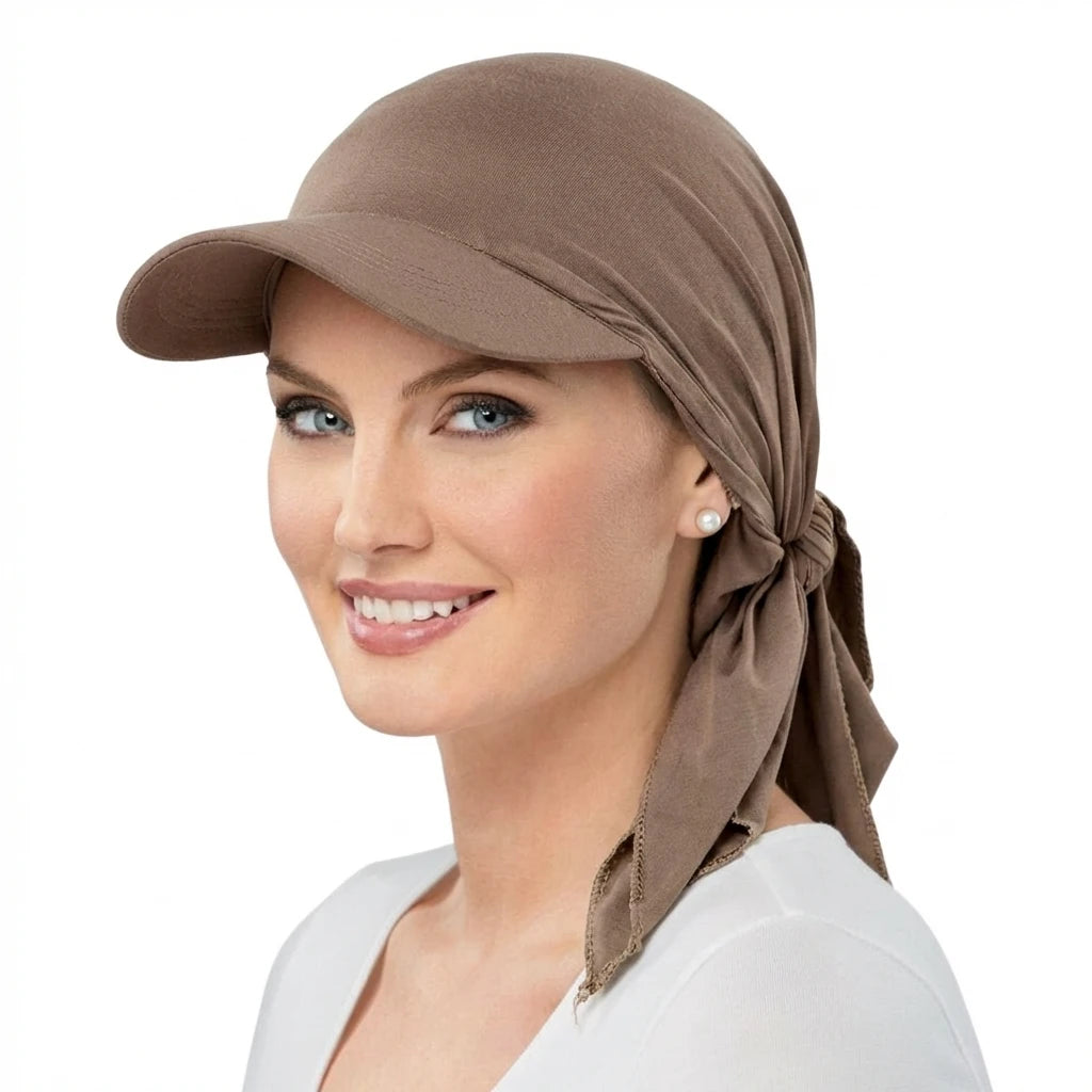 Women Classic Solid ColorTurban Hat Outdoor Brim Sunshade Hats Curved Hat Baseball Cap Sun Hats Headscarf Scarf Femme