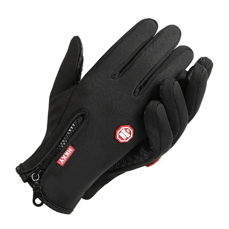 Winter Warm Cycling Gloves Bicycle Warm Touchscreen Full Finger Glove Waterproof Outdoor Bike Skiing Fishing Motorcycle Riding
