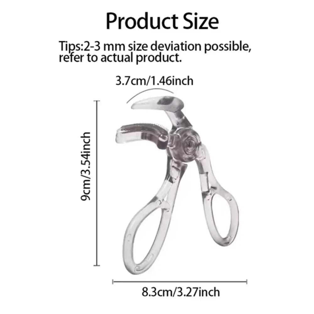 Dual Type Eyelash Curler with Comb