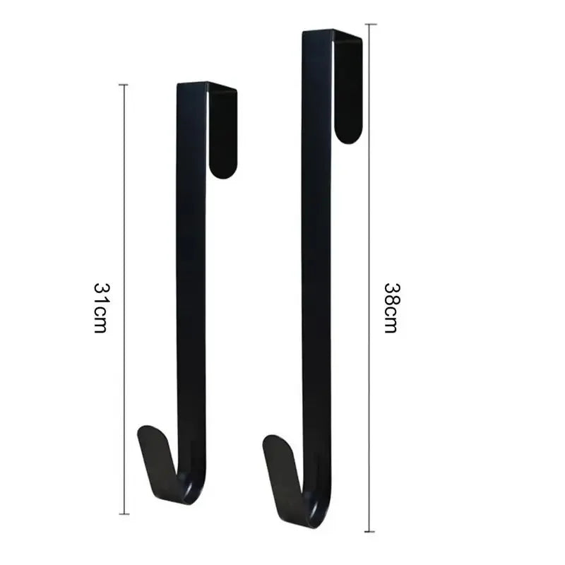 30cm/12in Wreath Hanger Rustproof Corrosion Resistant Strong Load-Bearing Easy to Install Christmas Wreath Hanger Decor