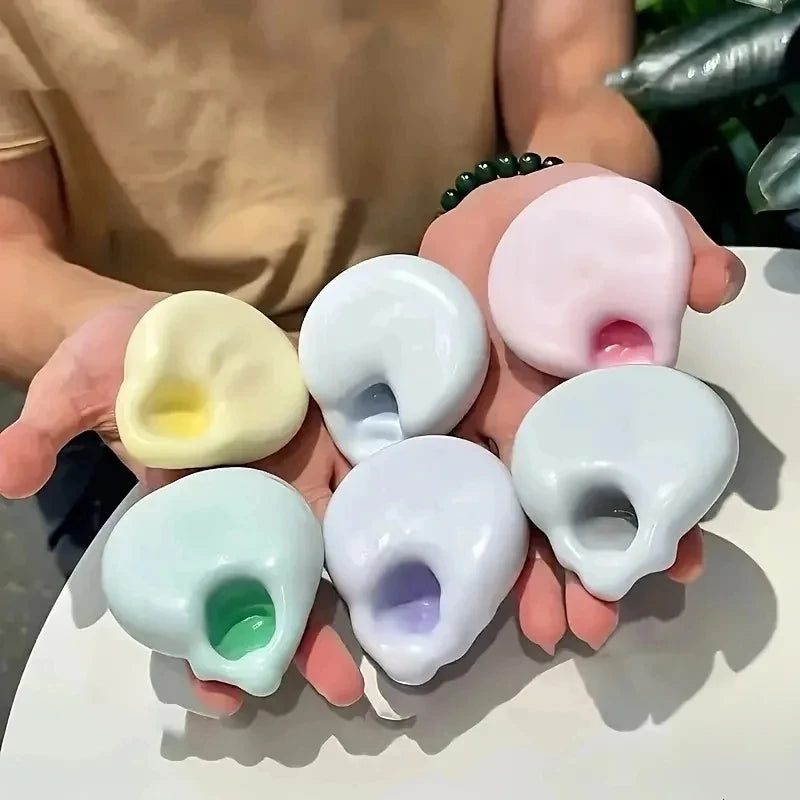 Funny Sensory Toy Shapeable Squeeze Slow Rebound Decompression Fidget Toys Creative Stress Relief Kid Adult Toy Gift