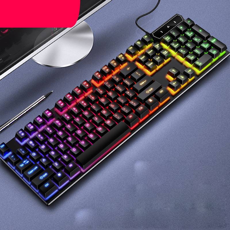 Full Size Backlit Mechanical Feel Keyboard