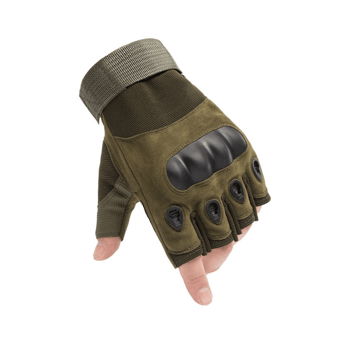 JupiterGear Tactical Military Fingerless Airsoft Gloves for Outdoor