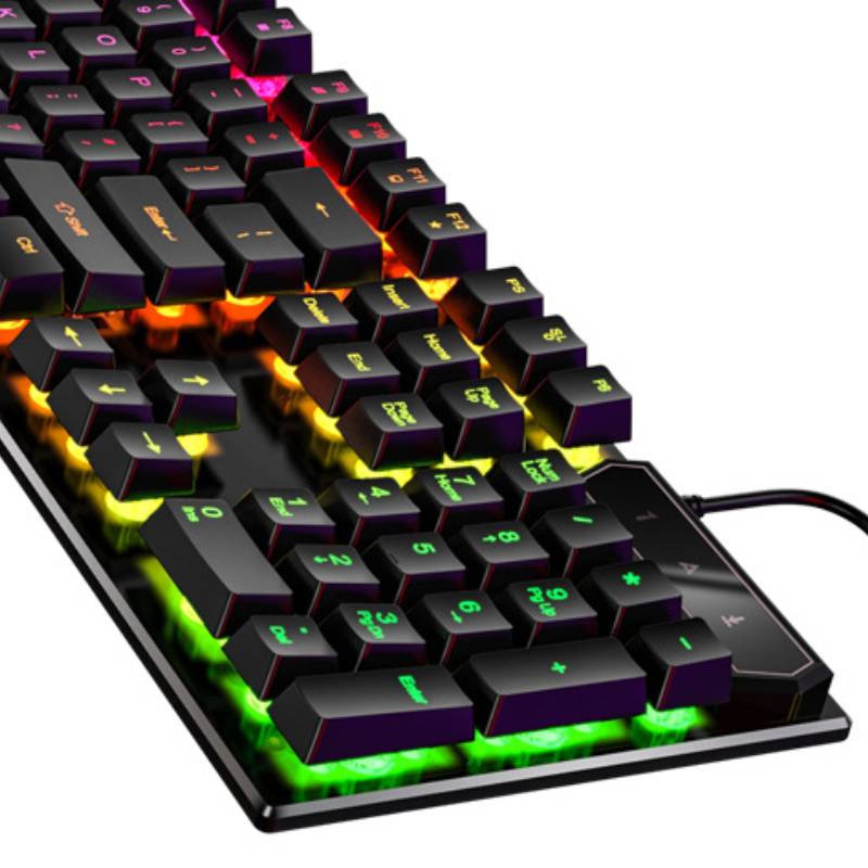 Full Size Backlit Mechanical Feel Keyboard