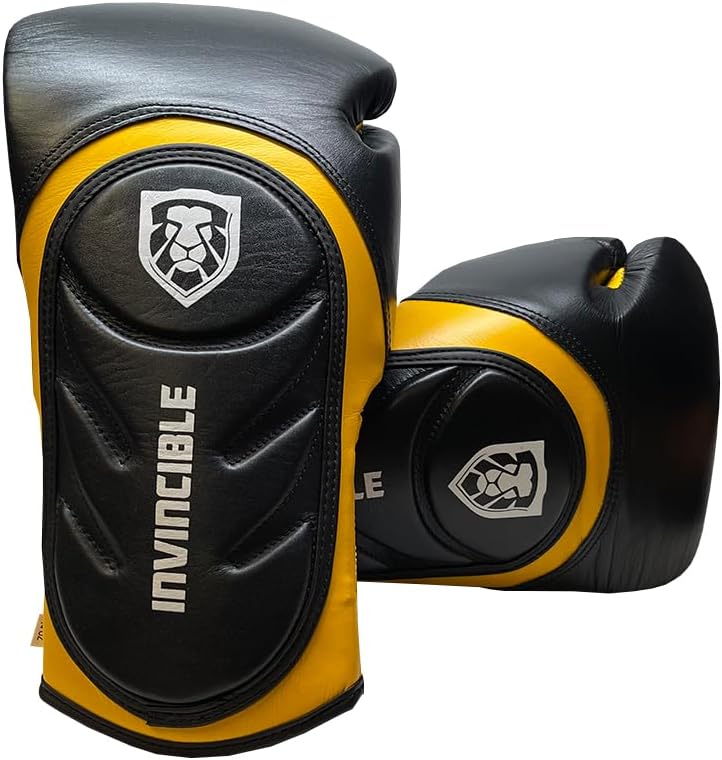 Invincible Fight Gear Pro Leather Boxing Gloves v2.0 | Multi-Layered