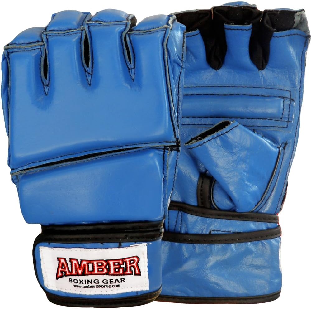 Premium Grappling Gloves for MMA Leather, Enhanced Grip, Excellent