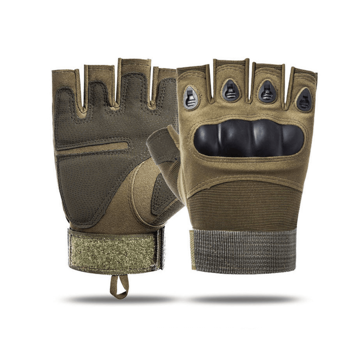 JupiterGear Tactical Military Fingerless Airsoft Gloves for Outdoor