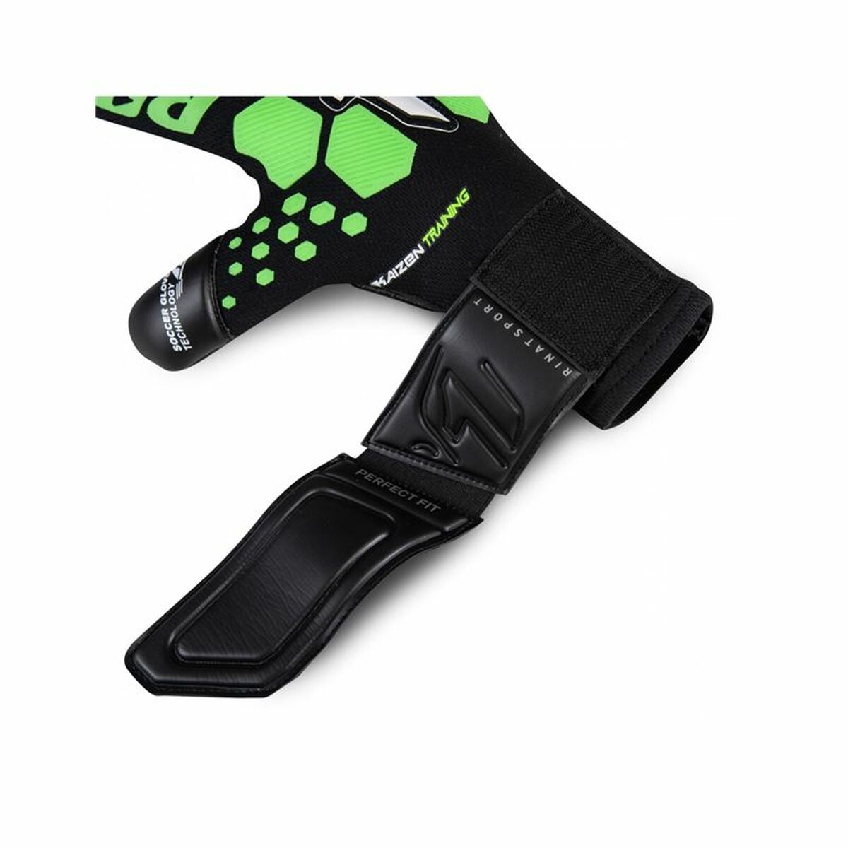 Goalkeeper Gloves Rinat Kaizen Training Black