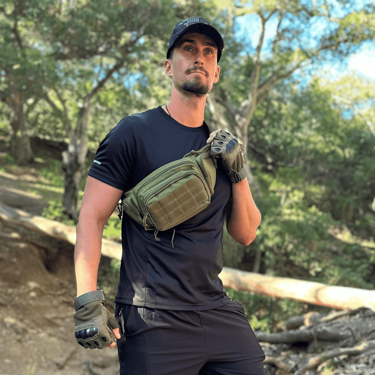 JupiterGear Tactical Military Fingerless Airsoft Gloves for Outdoor