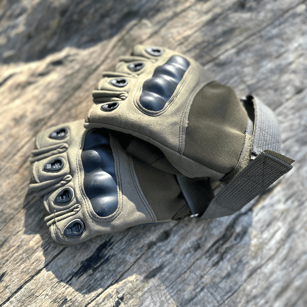 JupiterGear Tactical Military Fingerless Airsoft Gloves for Outdoor