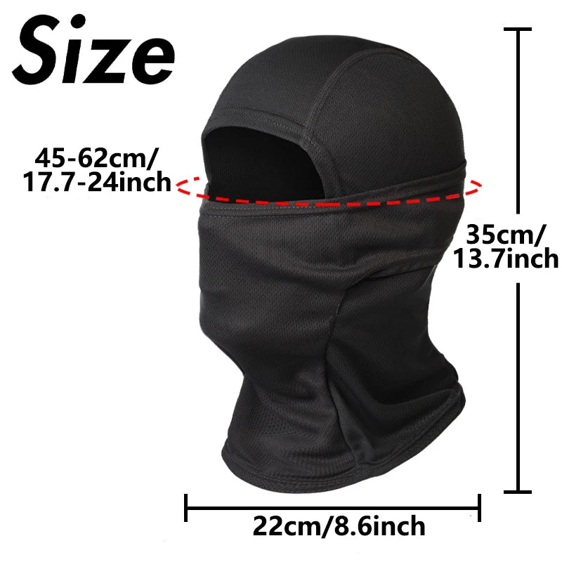 Musion Face Balaclava Full Face Mask Windproof Sun Protection for Men And Women All-Season Motorcycle Outdoor Sports Riding