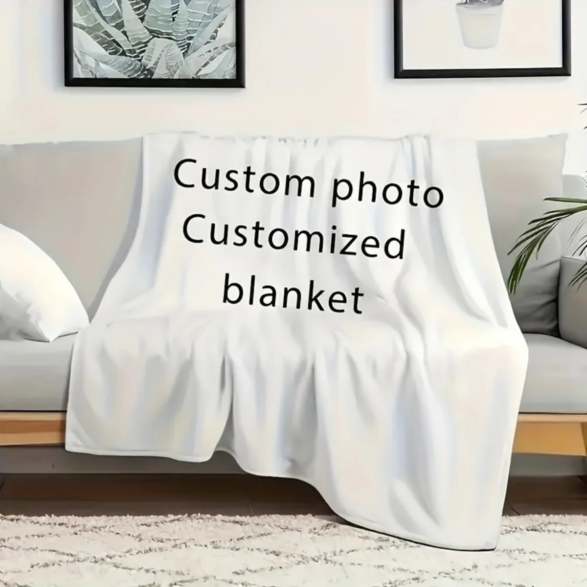Customized Photo Blankets—Personalized Gifts for Couples and Families to Cherish Memories, and Unique Keepsakes.