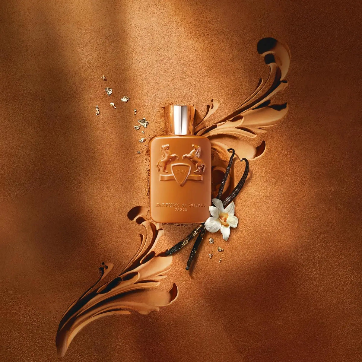Parfums De Marly Althaïr Eau De Parfum Spray for Men – Warm Oriental Vanilla & Spicy Amber Scent, Cinnamon, Tonka Bean & Vanilla, Long-Lasting Luxury Fragrance, Perfect Gift, 4.2 Fl oz / 125 ml