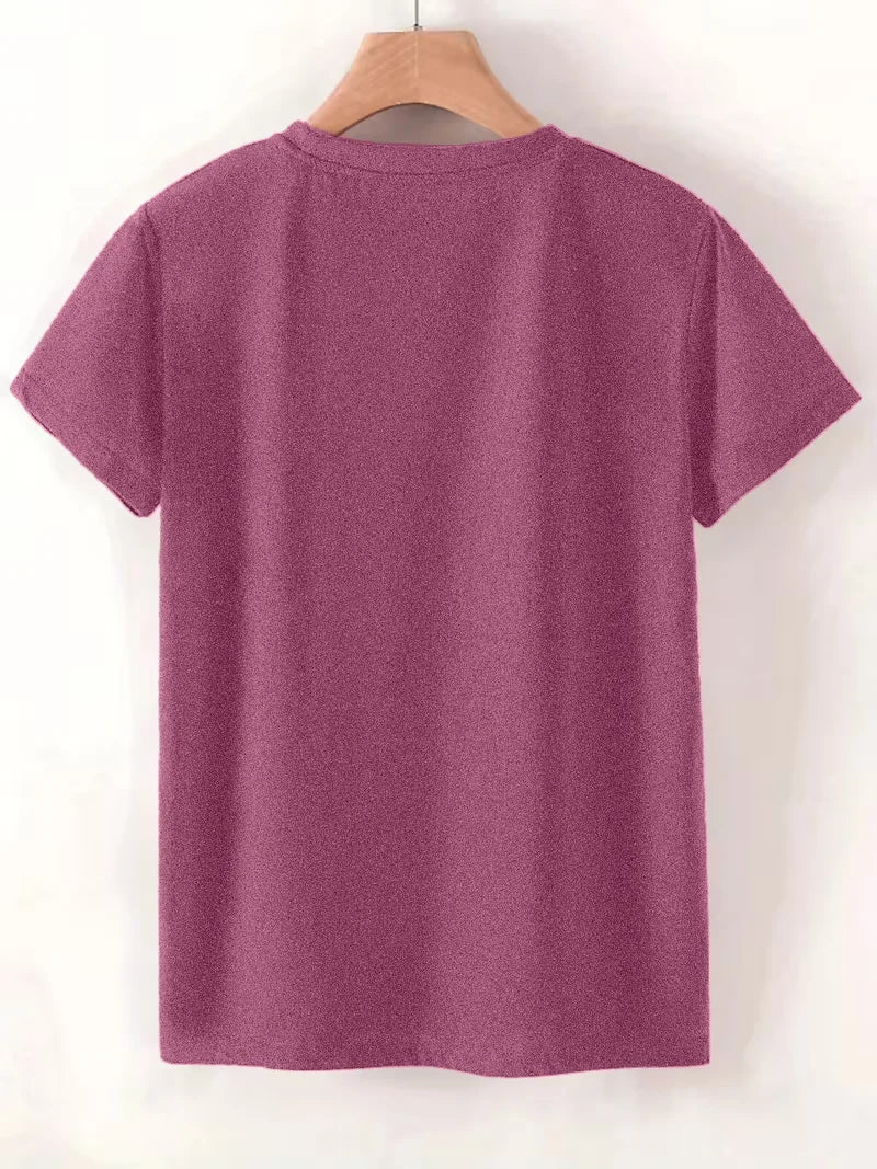 Plus Size Women's Short Sleeve T-Shirt If I'm The Problem Then I'll Be The Reason Spring and Summer Essentials summer outfits