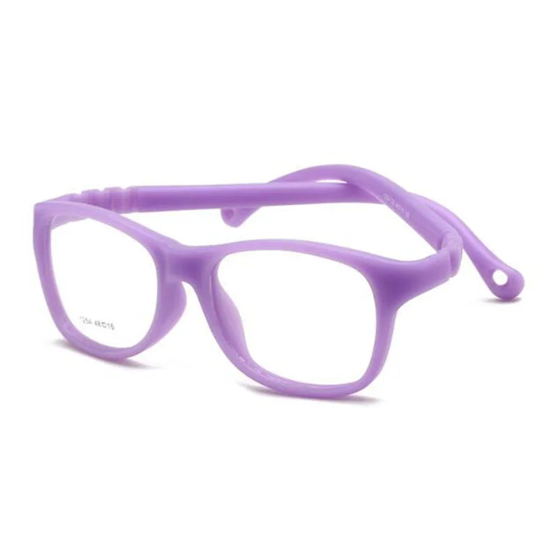Anti Blue Light Kids Square Glasses Children Boy Girls Computer Prescription 3-10 years -0.5 -0.75 -1.0 -1.5 -2.0 -3.0 -4.0