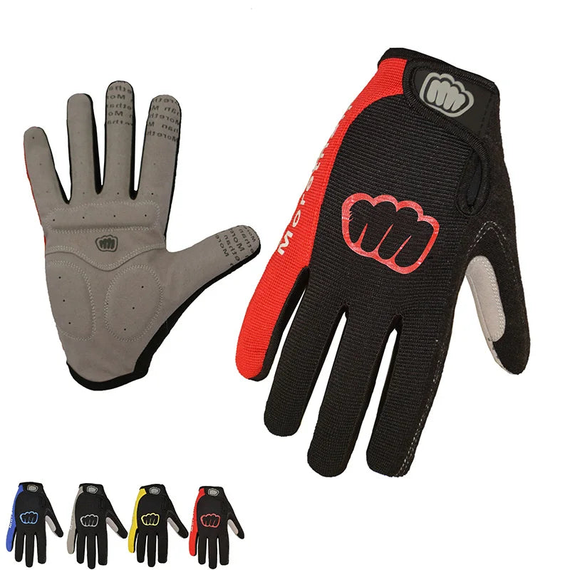 Warm Cycling Gloves Hiking Winter Full Finger Men Women Motorcycle Shockproof Touch Sreen Glove MTB Bicycle guantes ciclismo