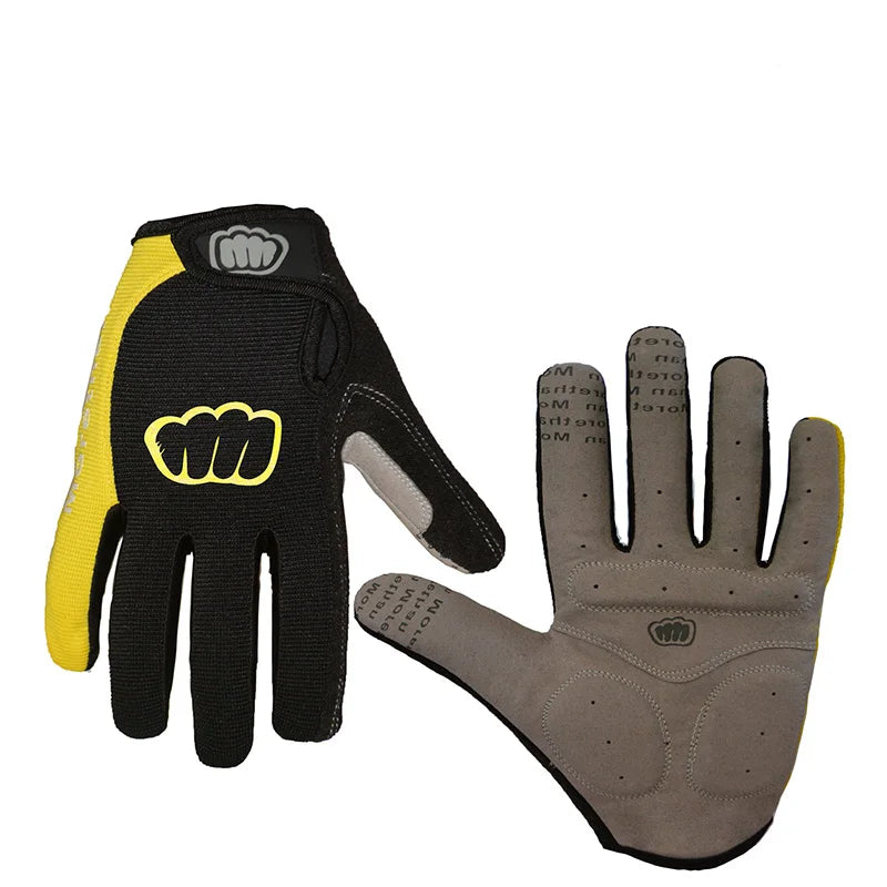 Warm Cycling Gloves Hiking Winter Full Finger Men Women Motorcycle Shockproof Touch Sreen Glove MTB Bicycle guantes ciclismo