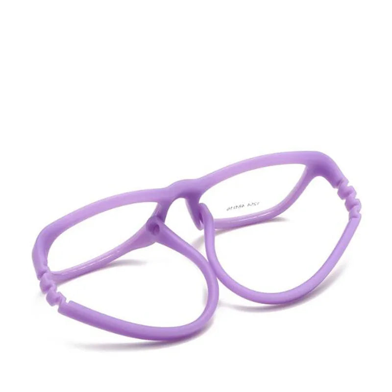 Anti Blue Light Kids Square Glasses Children Boy Girls Computer Prescription 3-10 years -0.5 -0.75 -1.0 -1.5 -2.0 -3.0 -4.0