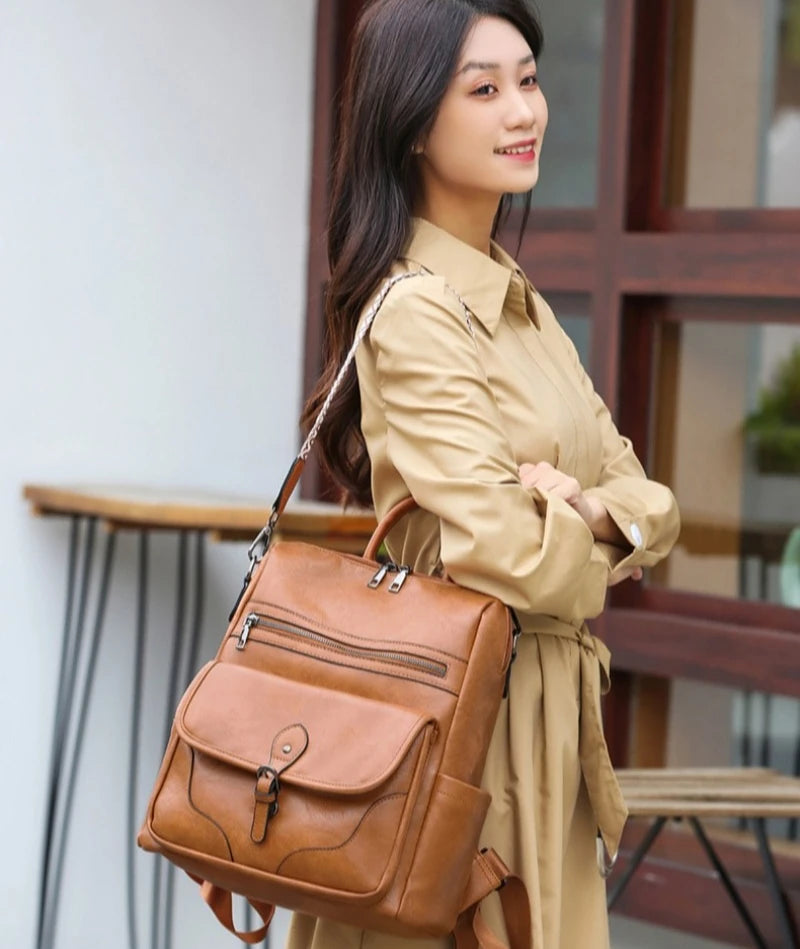 Convertible Backpack Purse for Travel