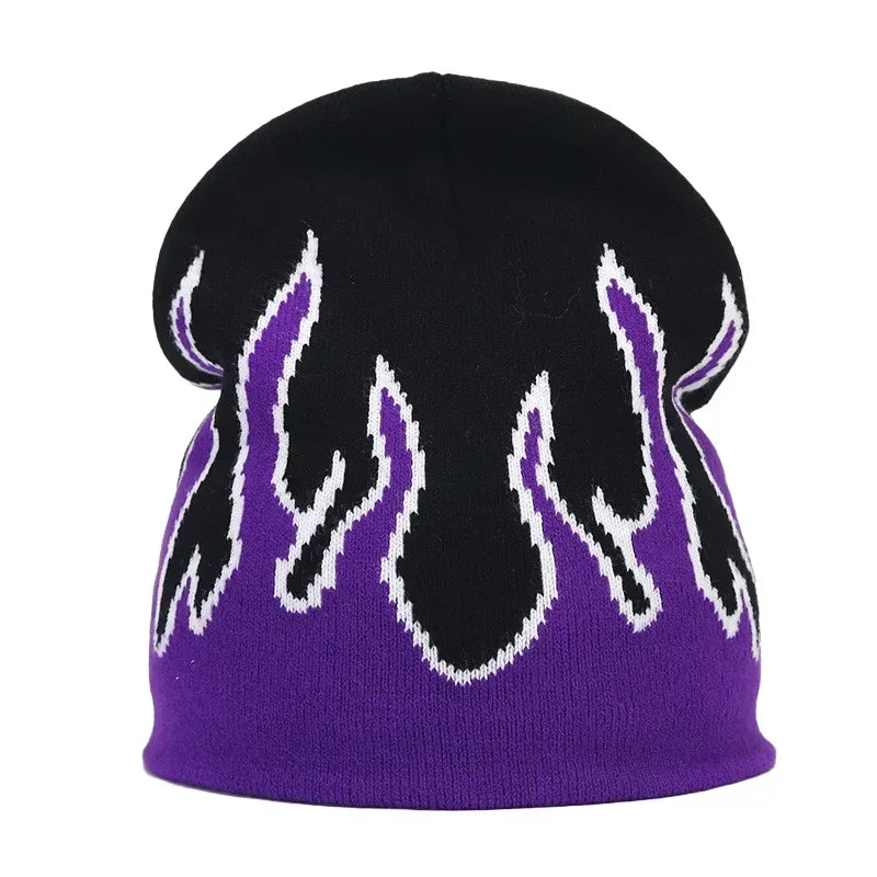 Y2K Letter Knitted Winter Autumn Beanie Cap Men Women Kanye Beanies Gorras Hombre Top Warm Skiing Hat Ear Hats Hip Hop Skullcap