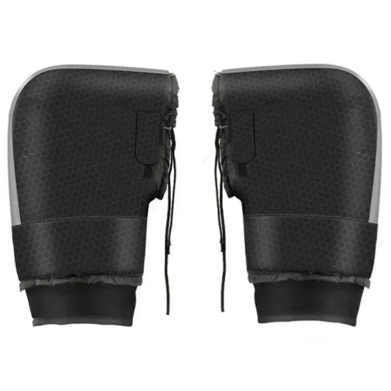 1 Pair Motorcycle Handlebar Muffs Winter cycling gloves Waterproof Handle bar Mitts Snowmobile E-Bike Motorbike Thermal Gloves