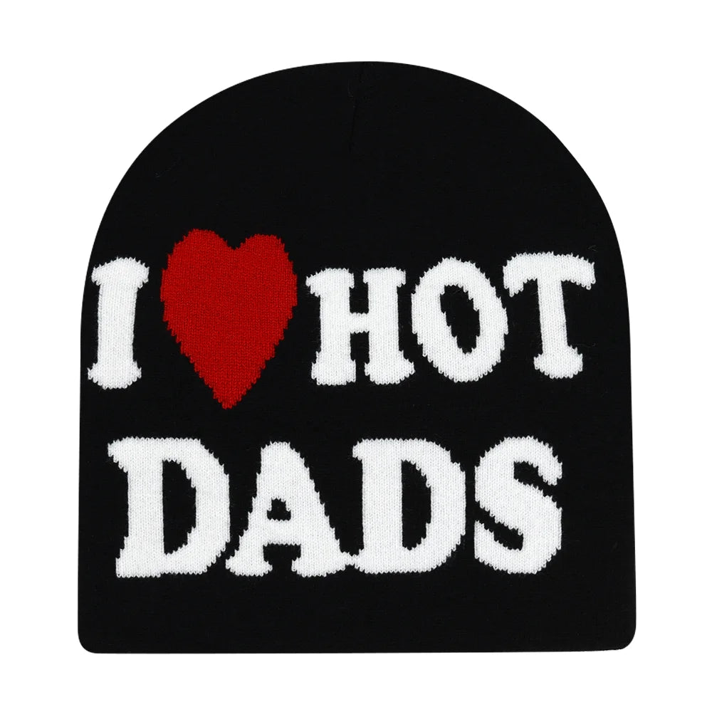 Y2K Letter Knitted Winter Autumn Beanie Cap Men Women Kanye Beanies Gorras Hombre Top Warm Skiing Hat Ear Hats Hip Hop Skullcap