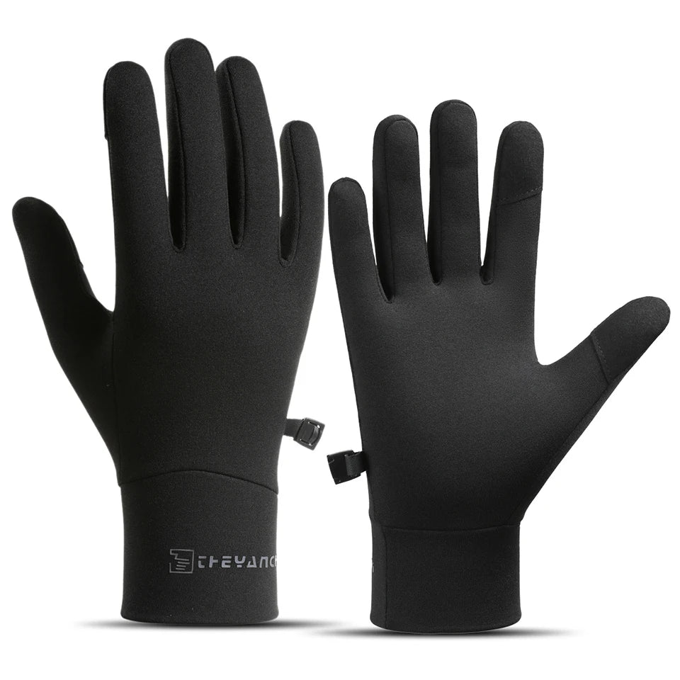 GTUBIKE Winter Warm Cycling Gloves Bicycle Warm Touchscreen Full Finger Glove Waterproof Outdoor Bike Skiing Fishing Riding