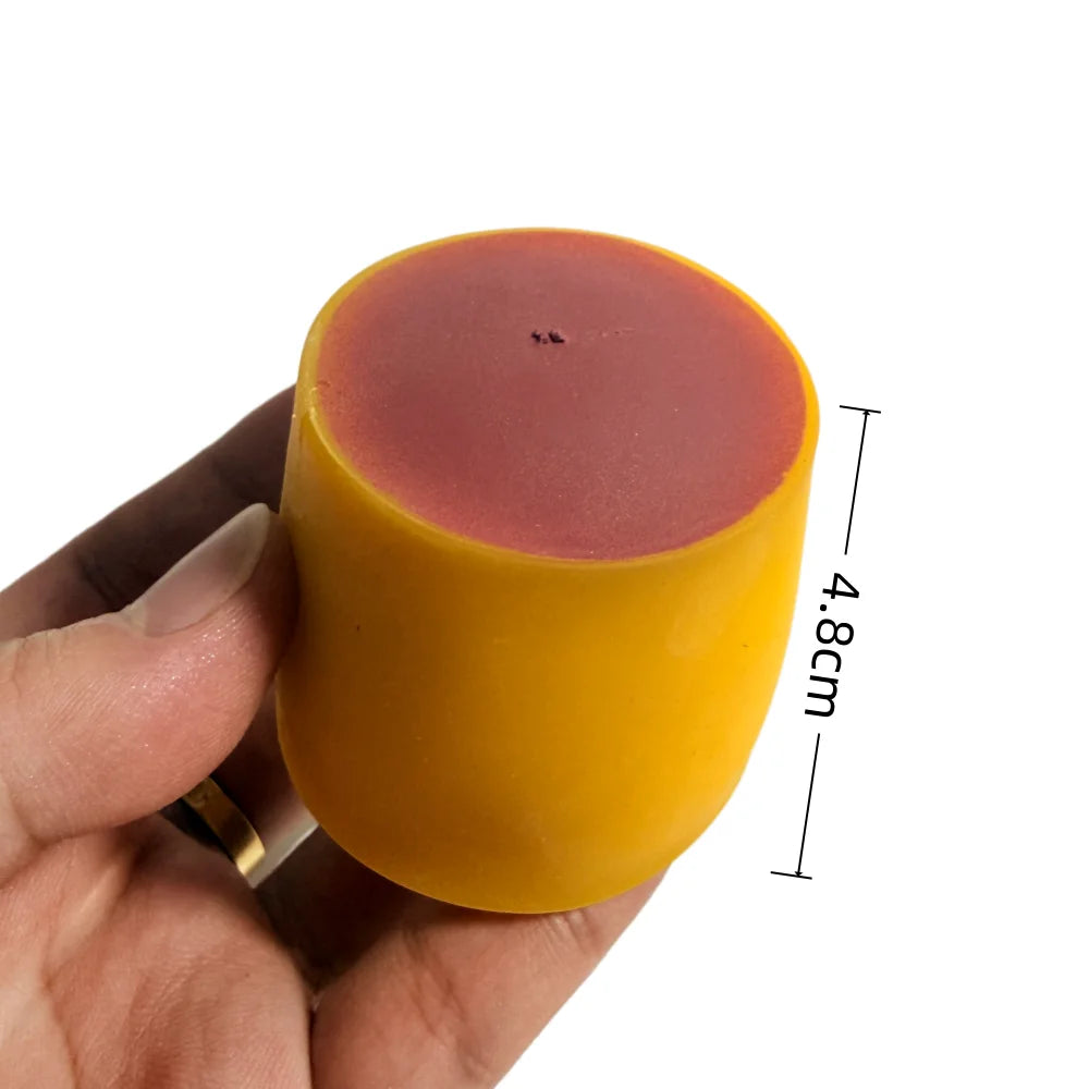 Peanut Squishy Crunchy Stress Ball Fidget Toy Handmade Squeeze Ball Buttery-Soft Feel Squeeze Toys for Adults Gift