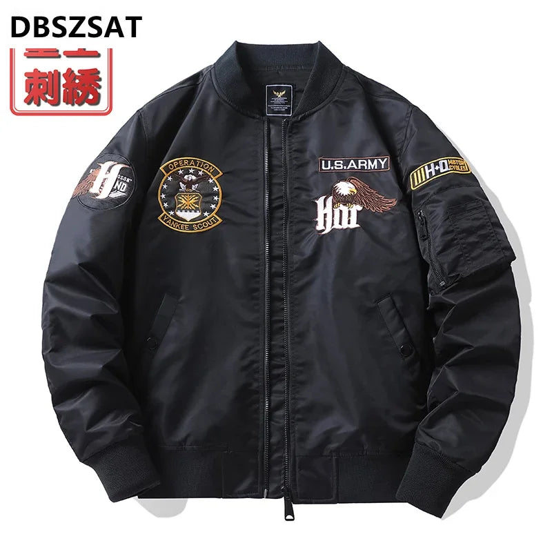 Mens  Motorcycle Jacket 2027 Men Fashion New Jackets Male  Bomber Coats Winter military garments tactical luxury Clothing