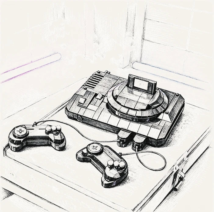 The Cheapest New Game Console Toy Assembly Model, Adult Hobby Collection and Birthday Gift
