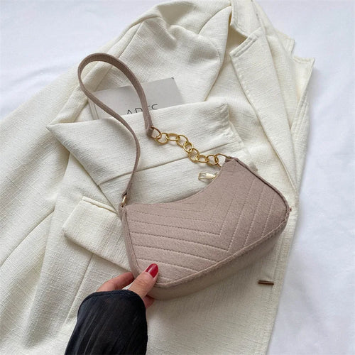 Mini Shoulder Bags for Women Fashion Felt Women's Bag Design Advanced