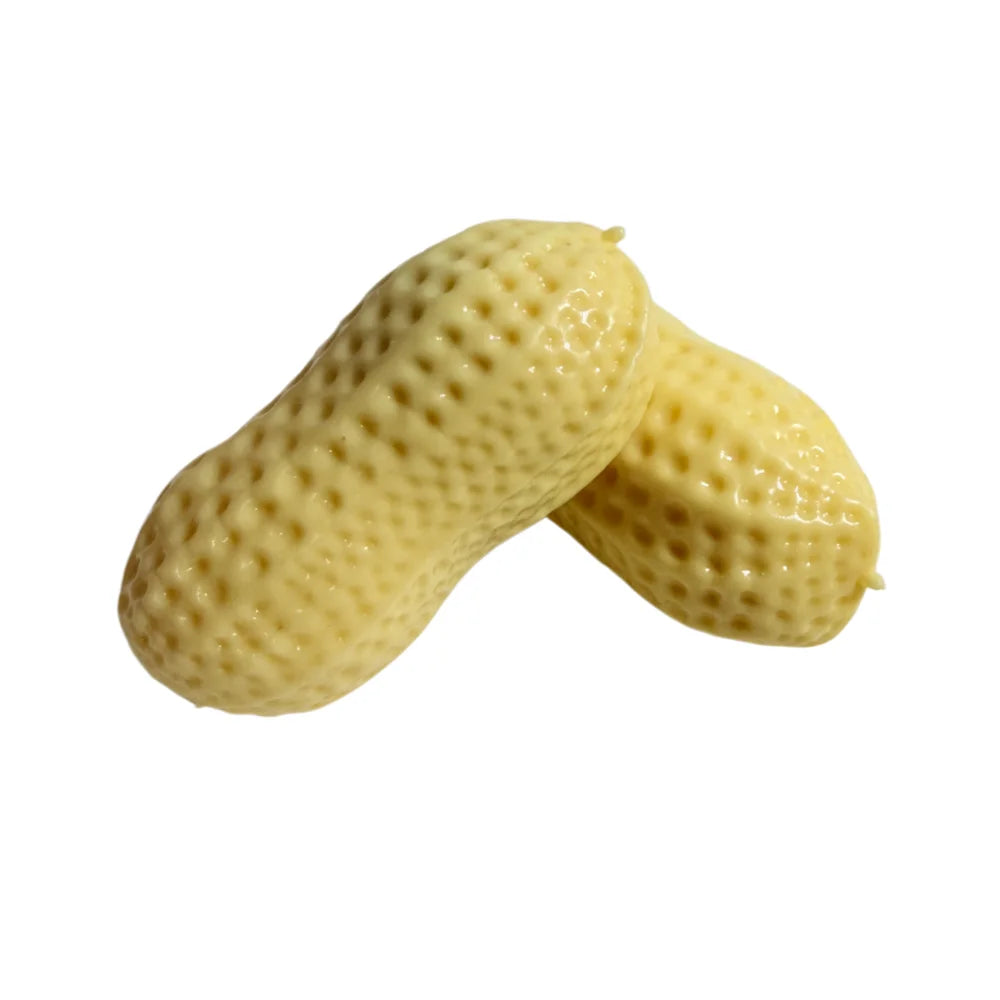 Peanut Squishy Crunchy Stress Ball Fidget Toy Handmade Squeeze Ball Buttery-Soft Feel Squeeze Toys for Adults Gift
