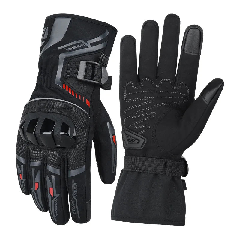 Winter Motorcycle Gloves waterproof Keep Warm Motorbike Riding Guantes Moto Men protective Gloves snowmobile accessories