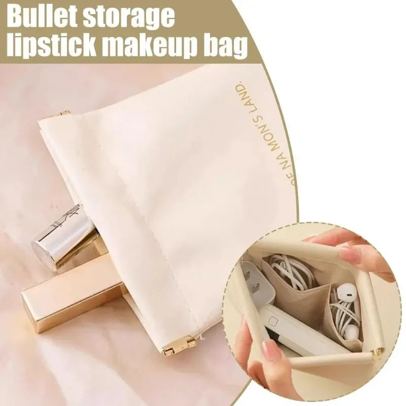 Bullet Storage Bag with Automatic Closure, Wired Headphone Storage