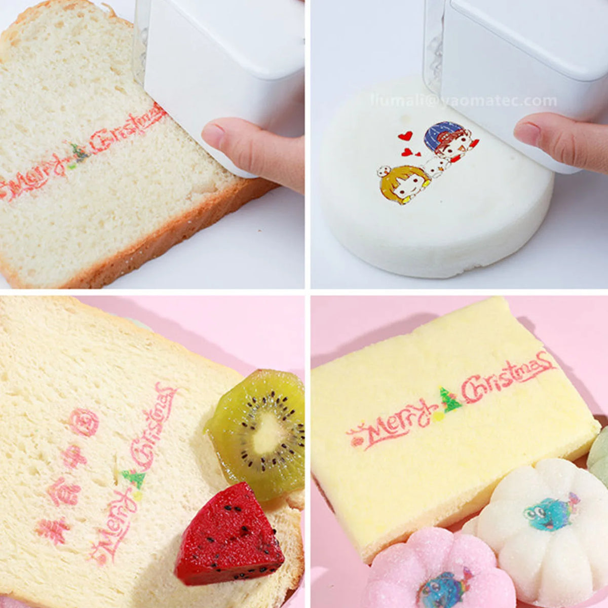 Mbrush PrintMini Handheld Color Printer Food Printer Portable Coffee Art Machine Teacher's Recommendation