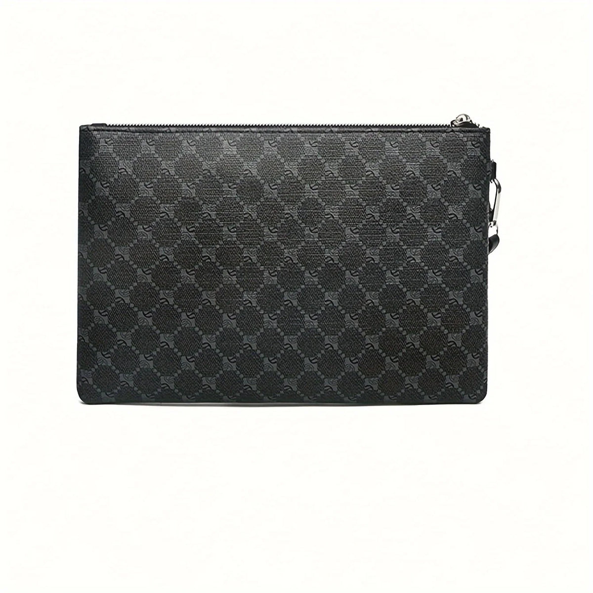 Pu Fashion Men's Clutch Bag Business Large Wallet Wrist Bag Large Coin Purse Storage Bag