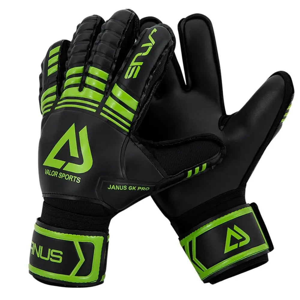 Finger Protection Goalie Gloves Wear-Resistant Durable Football Goalkeeper Gloves Non-Slip Thickened Sports Gloves