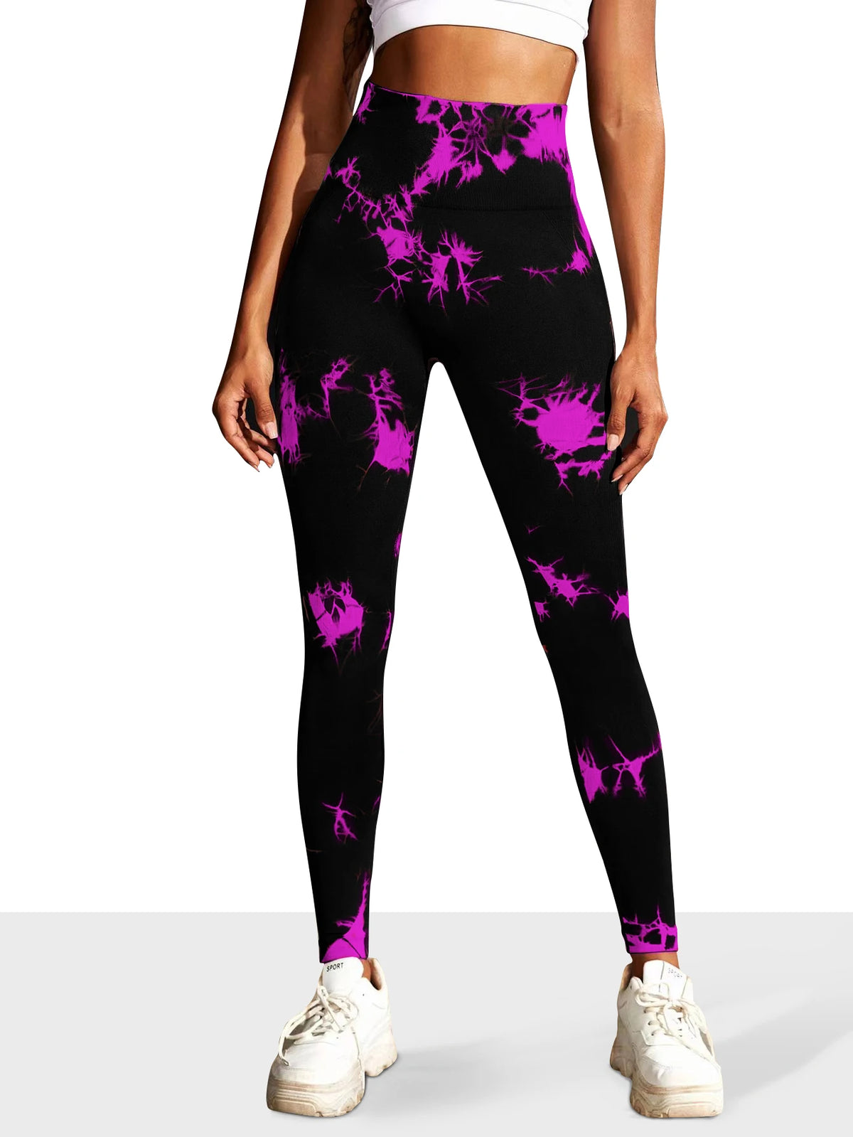 Tie Dye Seamless High Waist Leggings