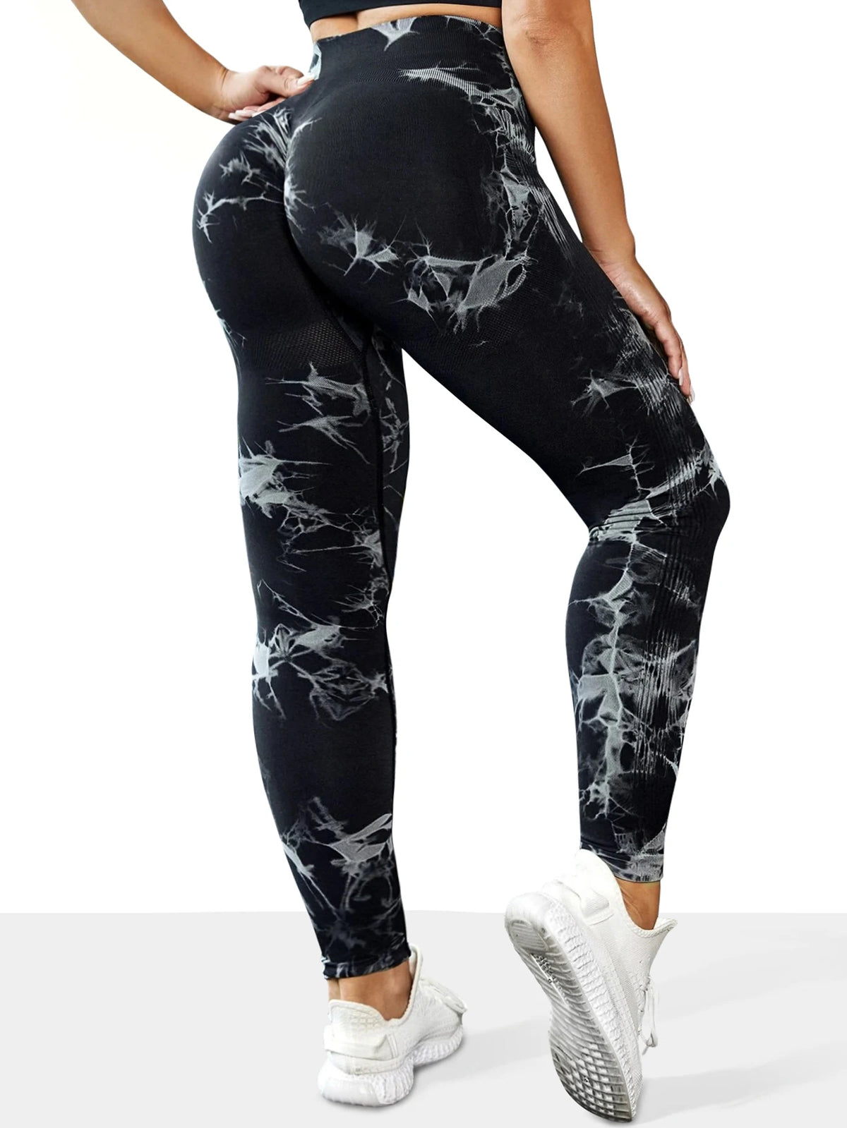 Tie Dye Seamless High Waist Leggings
