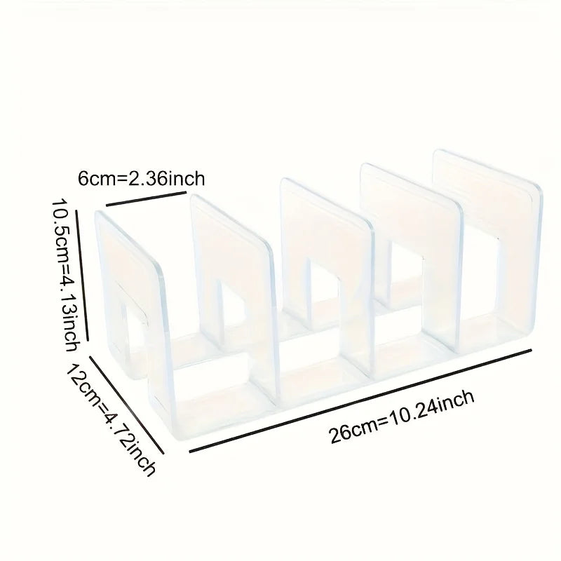 2-Pack Clear Acrylic Handbag Organizers - Space-Saving Closet Racks