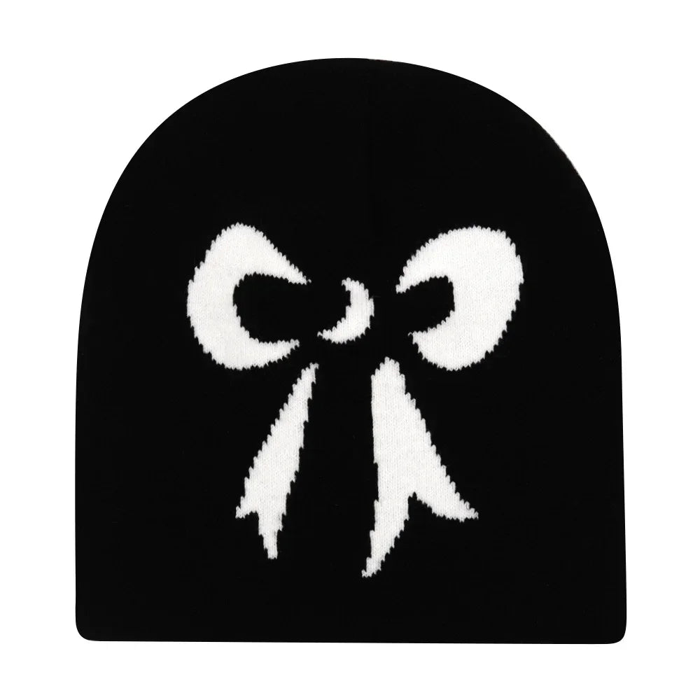 Y2K Letter Knitted Winter Autumn Beanie Cap Men Women Kanye Beanies Gorras Hombre Top Warm Skiing Hat Ear Hats Hip Hop Skullcap
