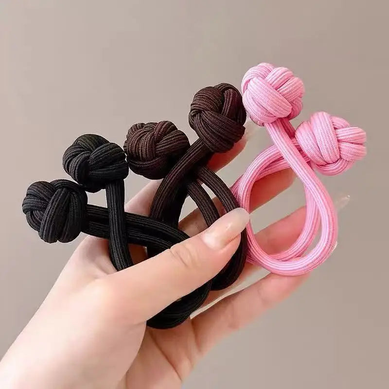Simplicity Stretch Rubber Hair Ties for Women High Elasticity Fashion Girl Head Rope Scrunchie Hair Accessories