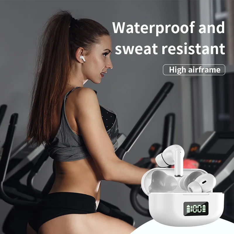 Wireless Earphones Bluetooth Headphone Gaming Headset TWS Sports Earbuds Noise Cancelling Headset