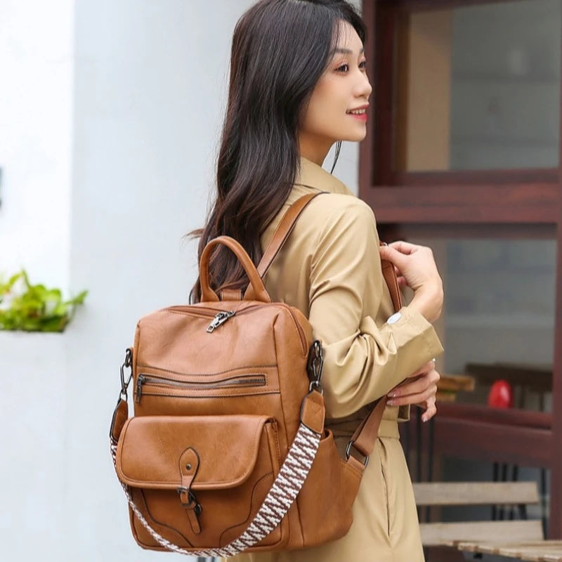 Convertible Backpack Purse for Travel