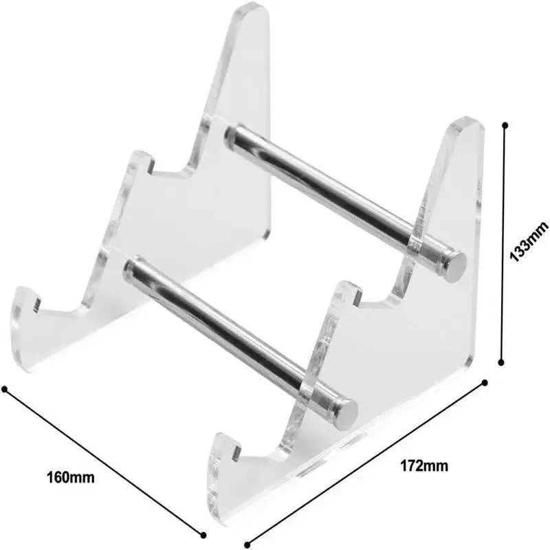 Keyboard Display Stand Transparent Acrylic Keyboard Stand for Computer Mechanical Keyboard Holder Layer Rack Keyboard Tray