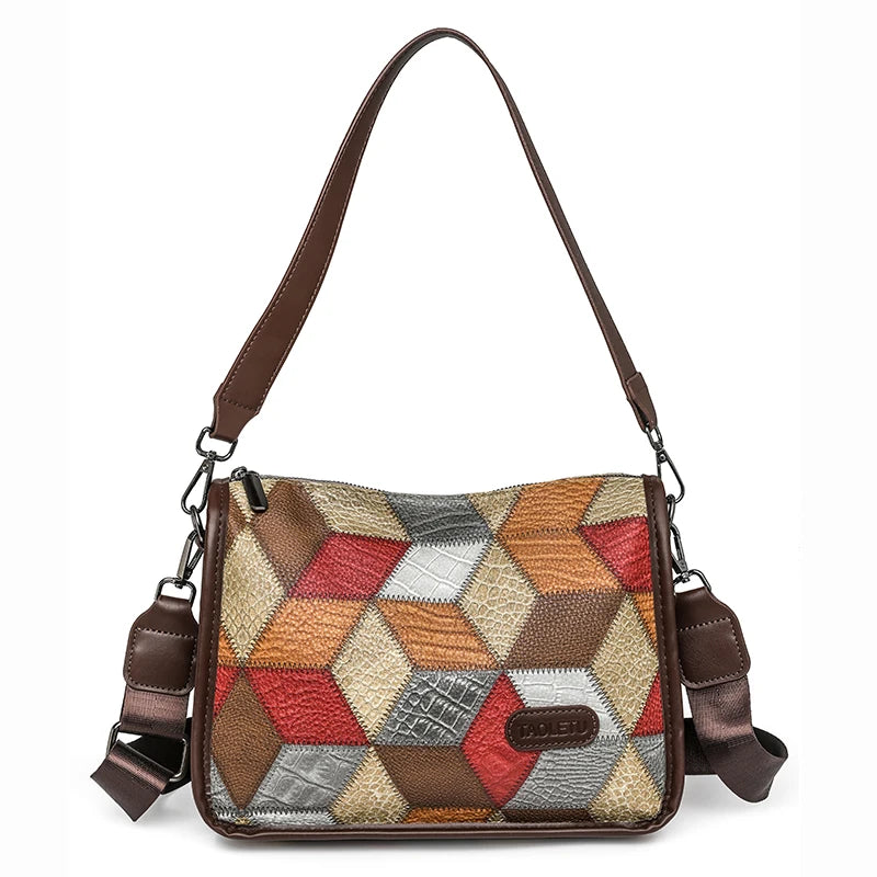 High quality PU Shoulder Handbag Purseshigh-capacity Big Shoulder Crossbody Bags New Designer Messenger Sac Casual Tote Bags Sac