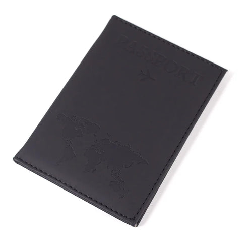 Airplane Passport Cover Case for Women Men Travel Passport Case Cute